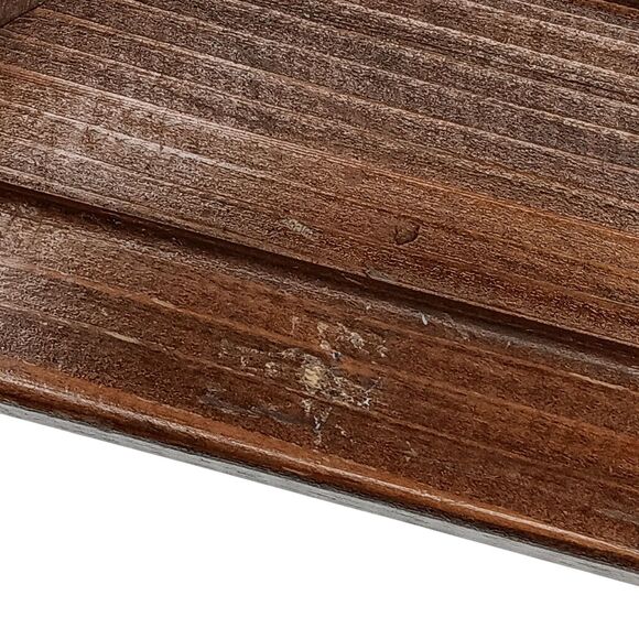 Vintage Laurie Korsgaden Bath Gift Basket Print #2 Matted Brown Wood Frame 14x12 - Picture 10 of 11